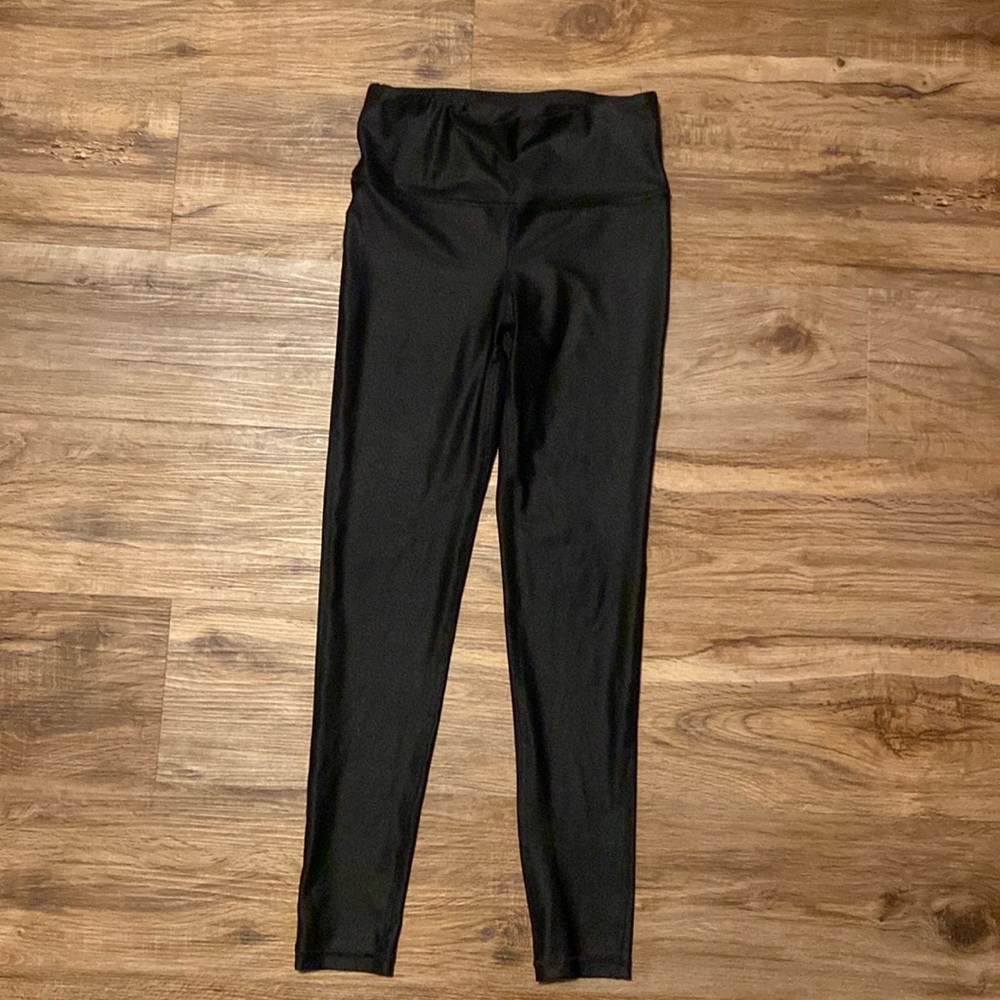 Mono B Black High-Rise Leggings